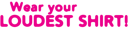 Loud Shirt Day Logo